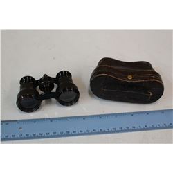 Early 1900's Paris Binoculars w/Case