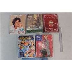 Selection of Sears Catalogs- Including Wish Books