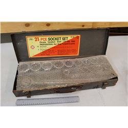 21 Piece Socket Set- 3/4 Inches