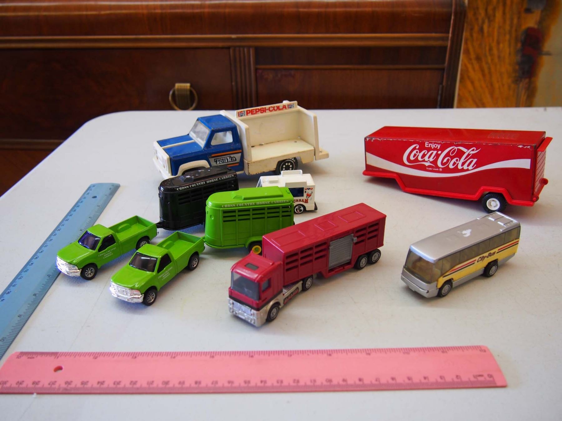 pepsi cola toy truck