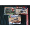 Image 2 : Lot Of Unopened Lego Kits (3) (Star Wars)