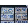 Image 2 : Lot Of Blue 1970's Saskatchewan License Plates, Lots Of Matching And Sequential