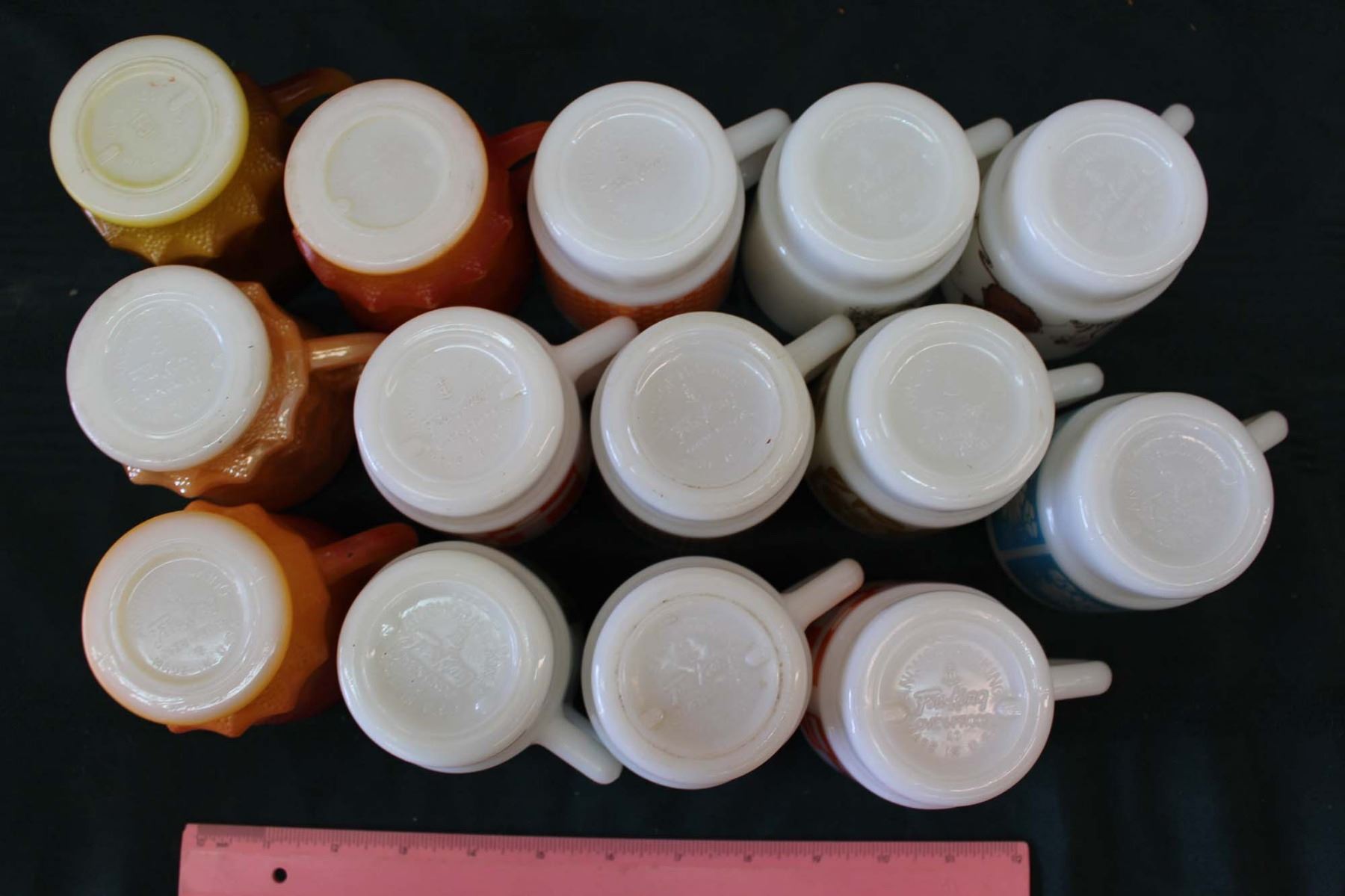 Large Lot Of Coffee Mugs (24) (Lots Of Fireking)