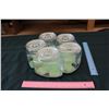 Image 1 : Lazy Susan With Glass Candy Jars