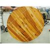 Image 2 : Hickory Table Top, 48" Diameter