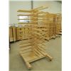 Image 2 : Custom Made Spray Booth Drying Racks On Wheels