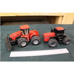 International Case Tractors (2)(1 Plastic, 1 Metal)