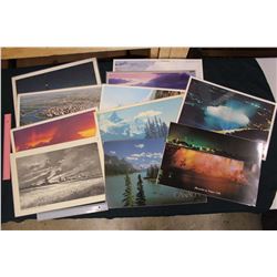 Laminated Pictures of Various Landscapes Table Place Mats (11)