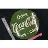 Image 3 : Porcelain 'Drink Coco-Cola Ice-Cold' Sign