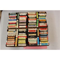 Lot of 8 Tracks