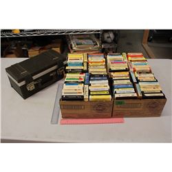 Lot of 8 Tracks w/A Case