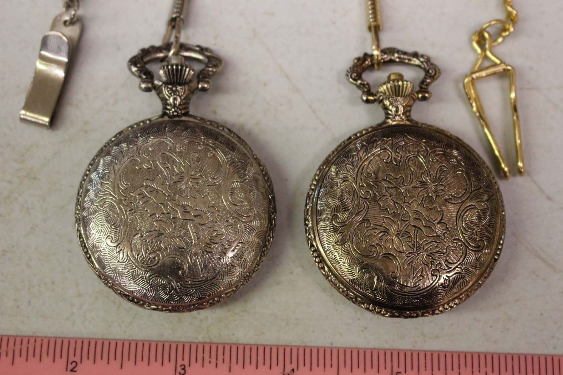 Pocket Watches (2)(LTD Japan Quartz & Acuet Japan Quartz)