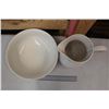 Image 2 : Ceramic Pitcher & Bowl