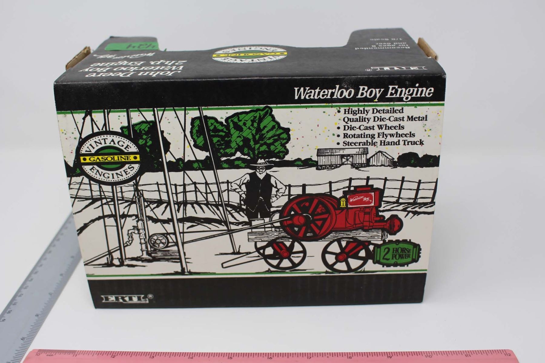 ERTL NIB John Deere Waterloo Boy 2h.p. Engine Toy Model- 1:18 Scale