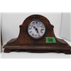 Image 2 : Leather Clock (Works) & Handtooled Travel Case