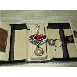 Costume Rings & Travel Case