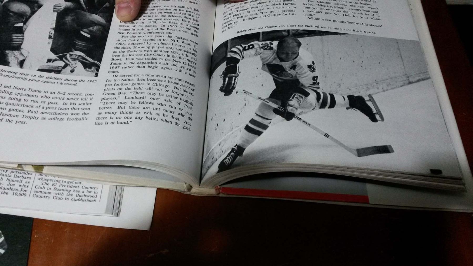 Hockey Stamp Books, Hockey Photos & Sports Books (2)