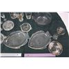 Image 2 : Lot of Glass Serving Dishes, Various Cups, Lemon Ringers, ETC.
