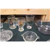 Image 3 : Lot of Glass Serving Dishes, Various Cups, Lemon Ringers, ETC.