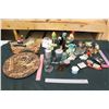 Image 1 : Lot of Misc. (Soap Stone, Tooth Pick Holders Trinkets ETC.)