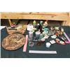 Image 1 : Lot of Misc. (Soap Stone, Tooth Pick Holders Trinkets ETC.)