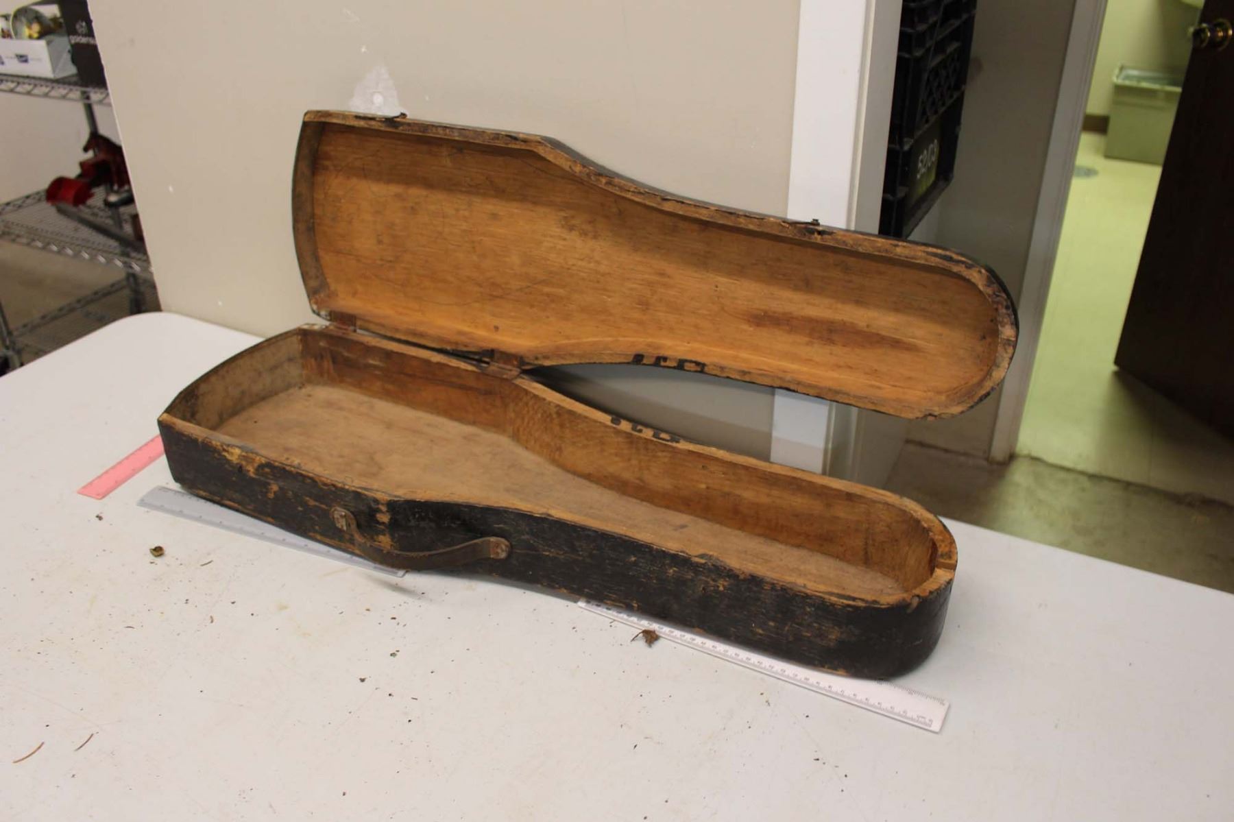 Antique Wooden Violin Case