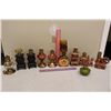 Image 1 : Lot of Assorted Oil Lamps (10) w/1 Shade