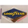 Image 1 : Metal Good Year Sign ("27.5x"18)