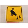 Image 1 : Metal Ducks Unlimited Sign ("18x"18)