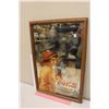 Image 3 : Coca Cola Mirror Framed ("23x"16)