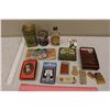 Image 1 : Lot of Vintage Misc (Lighters, Cigarette Roller, Tins)