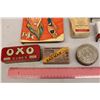 Image 2 : Lot of Vintage Misc (Tins, Box, Book)