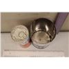 Image 2 : Gulf Outboard Motor Oil Lube Tin (Unopened) and a Gulf XHD Motor Oil Tin (Empty)