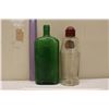 Image 4 : (2) Vintage Glass Bottles Brights, Waterman's Ink