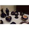 Image 4 : Case of Royal Blue Miniature Chinaware