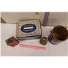 Image 2 : Lot of Misc Tins (2) and Coin Banks (2)