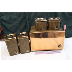 Westbend Bread Box & Cannisters