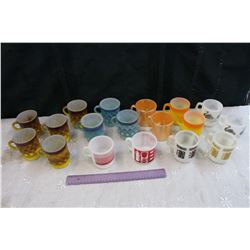 Lot of Assorted Fire King Mugs (18)
