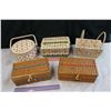 Image 1 : Lot of Sewing Baskets (5)