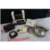 Image 1 : Lot of Alarm Clocks (5) & A Phone