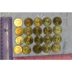 Lot of Novelty Coins