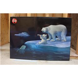 Coco-Cola Polar Bear Sign