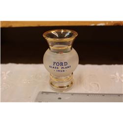 1950 Ford Glass Plant Vase