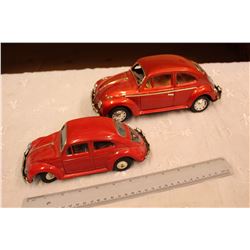 Vintage Toy Volkswagen Cars (2)(Made in Japan)