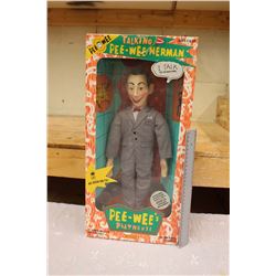 1987 Talking Pee-Wee Herman Doll- In Original Package
