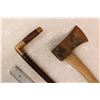Image 2 : Vintage Walking Cane& An Axe
