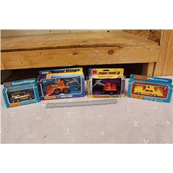 Lot of Vintage Matchbox Superkings Toys (4) w/Original Package