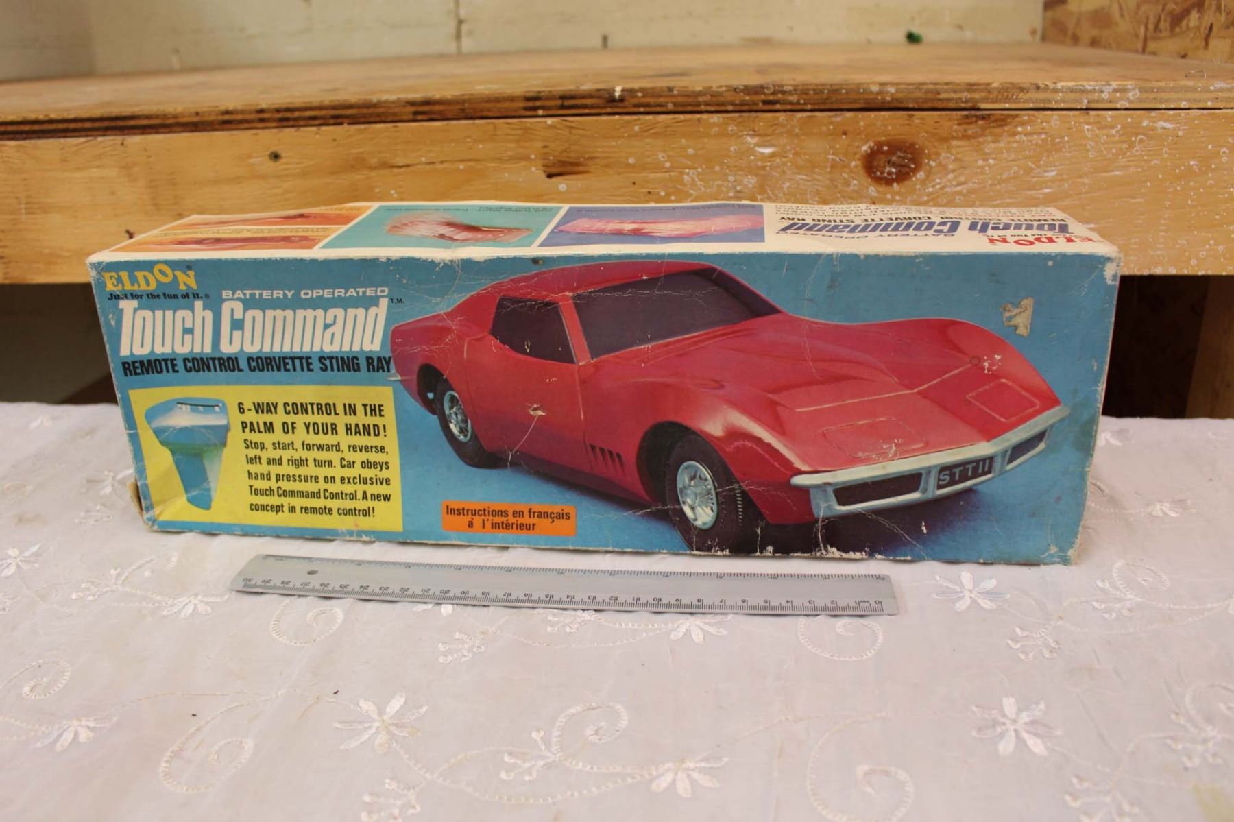 1968 Eldon Touch Command Remote Control Corvette Sting Ray Image 1 1968 Eldon Touch Command Remote Control Corvette Sting Ray