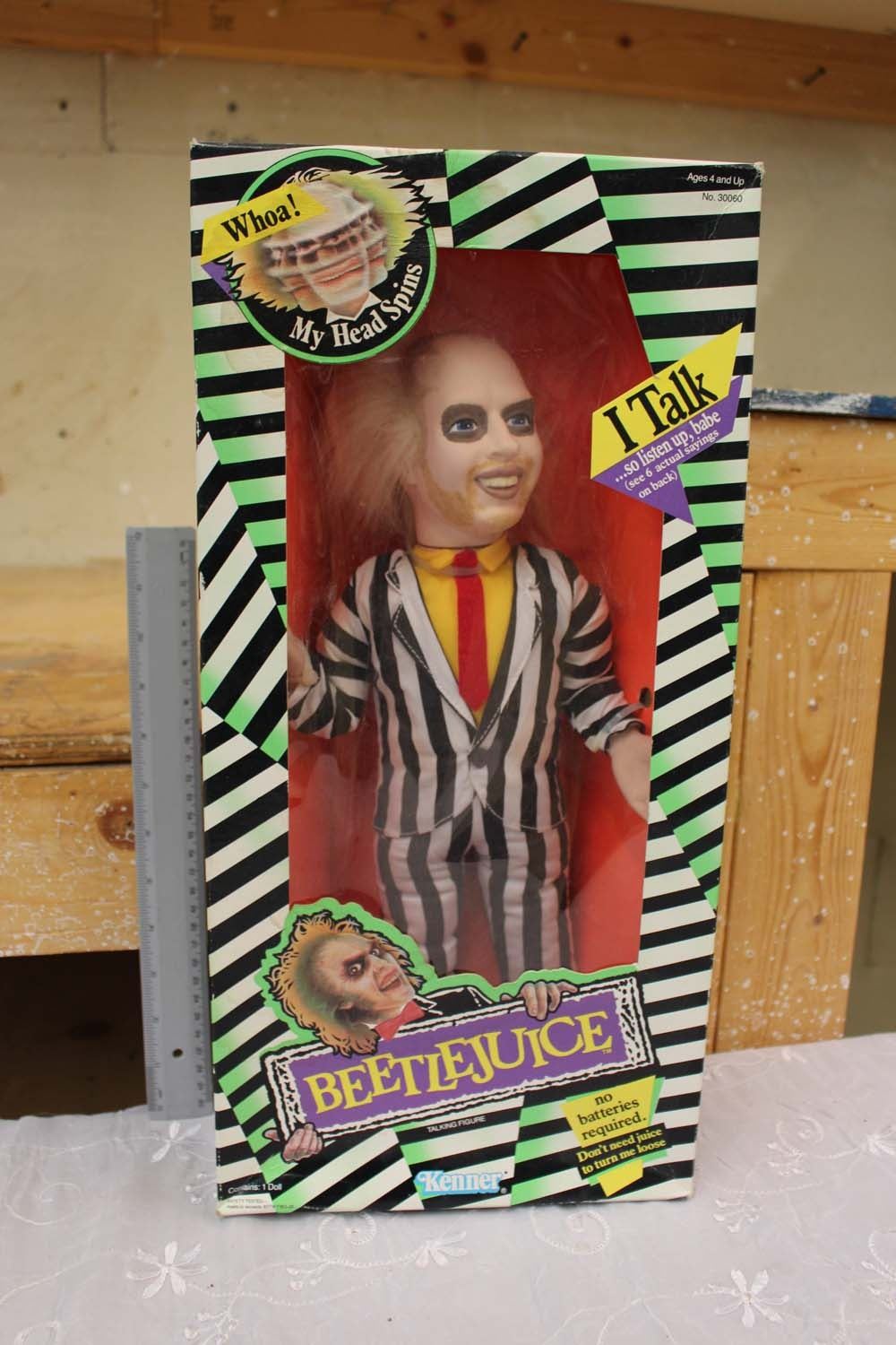 beetlejuice talking doll