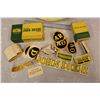 Image 2 : Vintage John Deere Thermometer and (2) Boxes of Decals